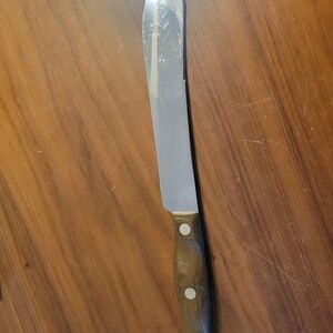 Stainless Steel Cutco Knife with Wooden Handle